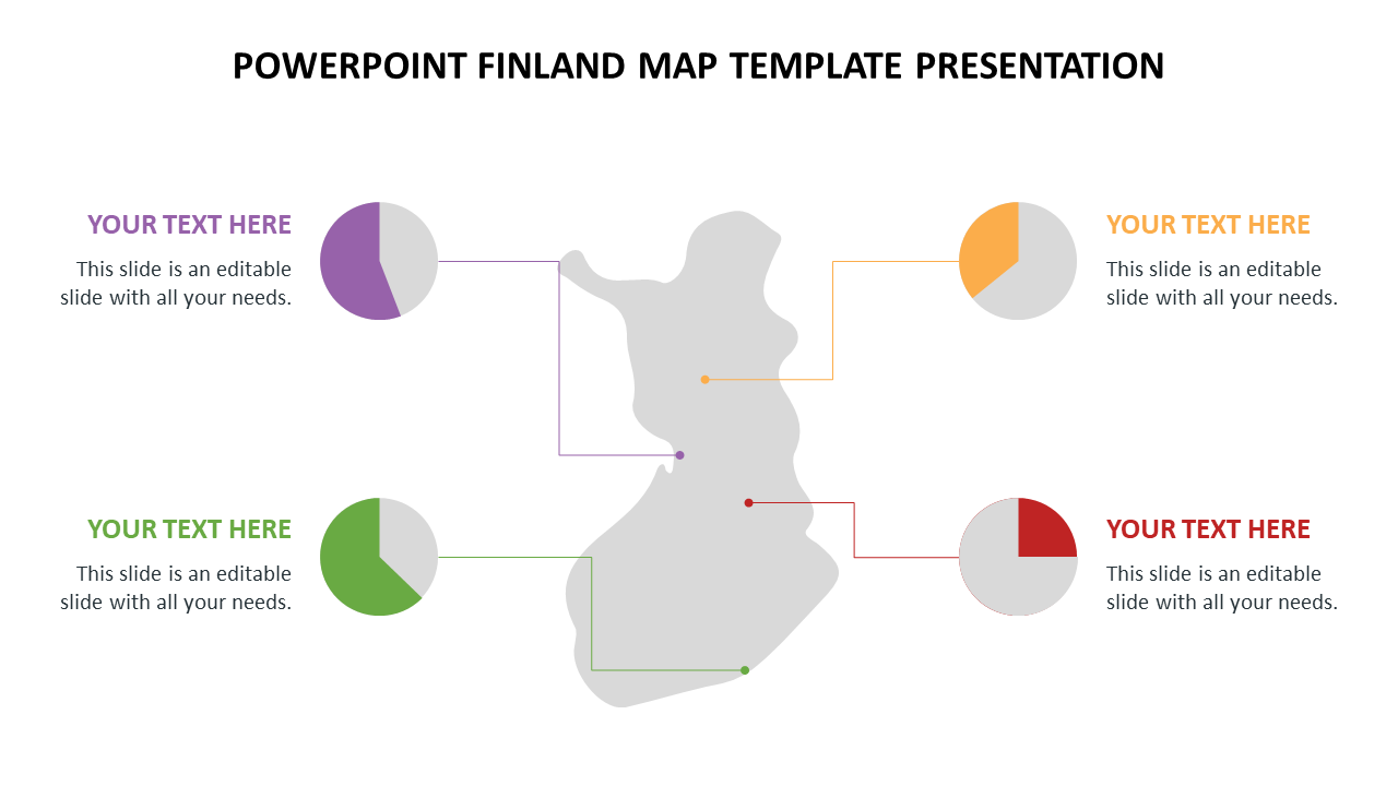 powerpoint finland map template presentation